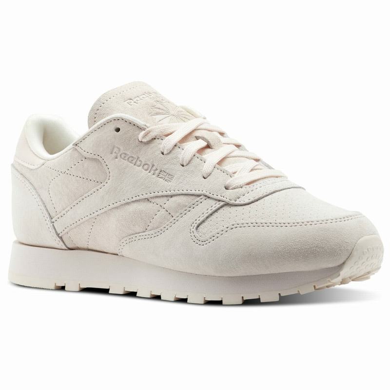 Tenisi Reebok Classic Leather Nbk Dama Roz Romania YU8318IY